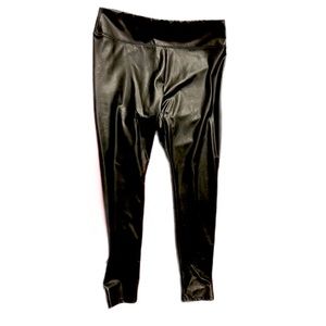 Wild Fable Black Pleather Leggings